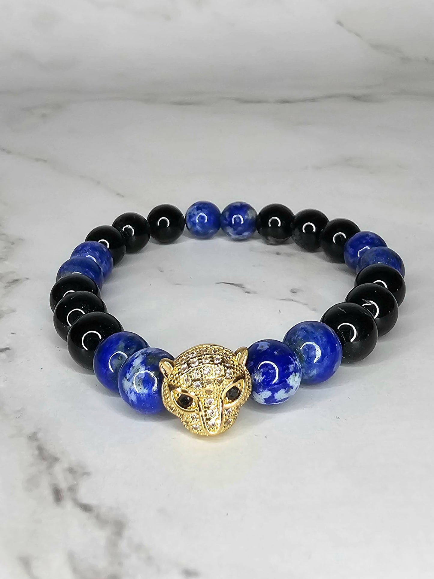 "Bastet" Crystal Bracelet - Protection and Protection of Home