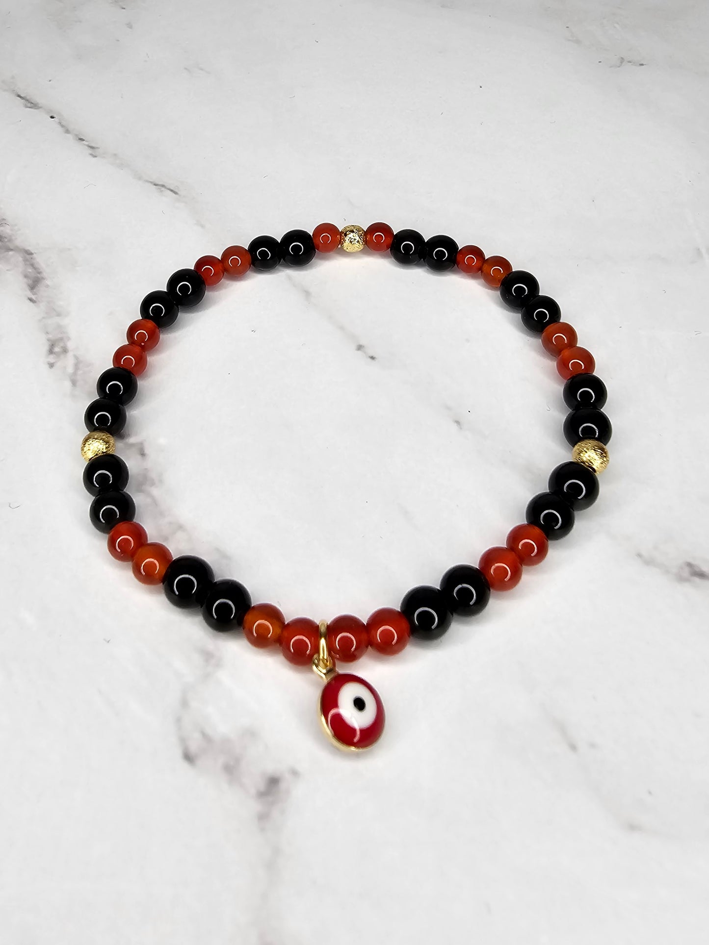 Evil Eye Reversal Crystal Bracelet - Protection and Negative Energy Reversal