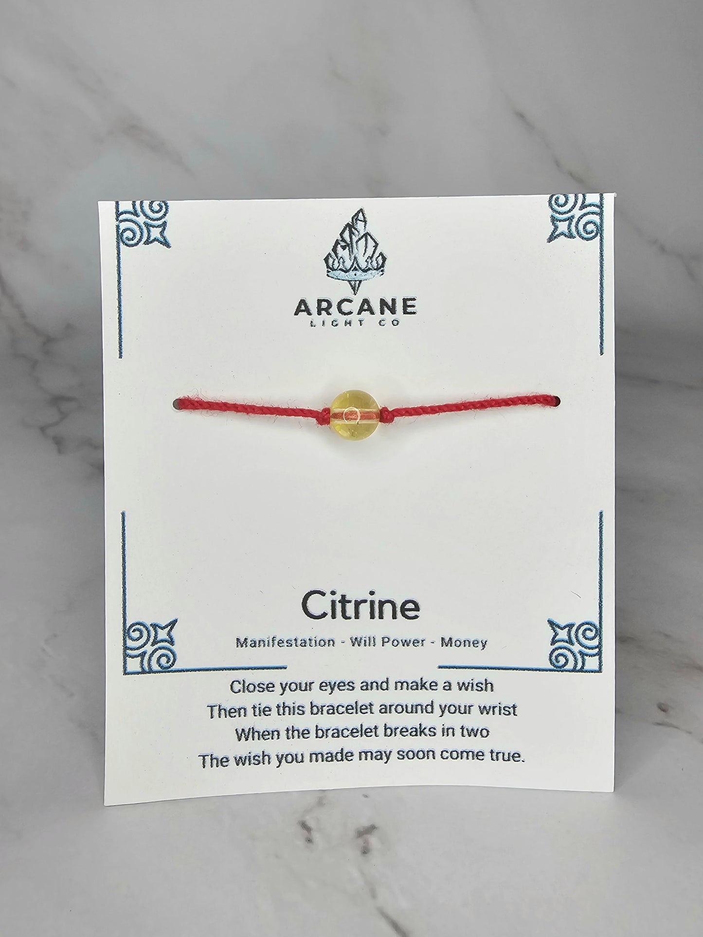 Arcane Wish Bracelet - Citrine