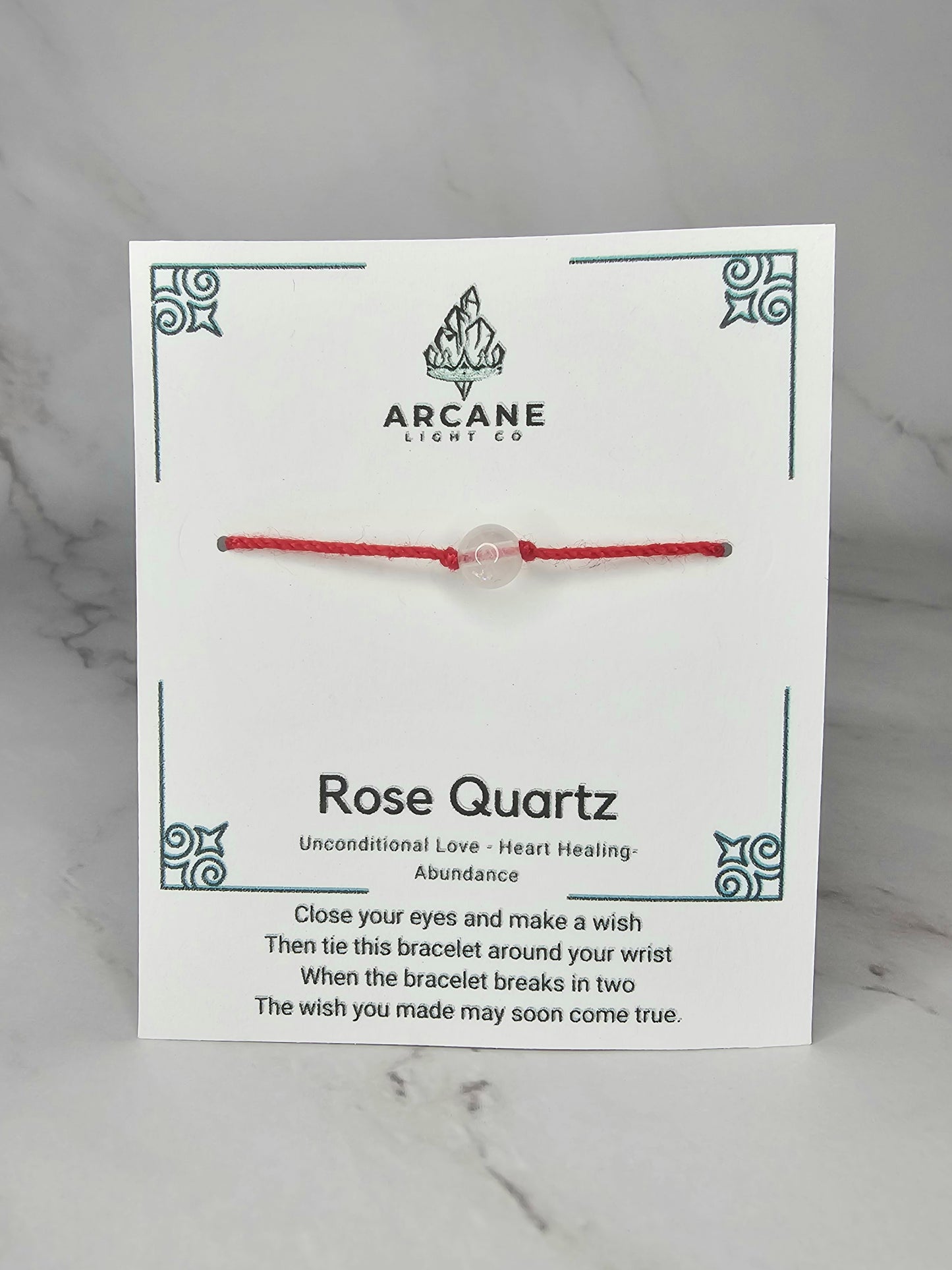 Arcane Wish Bracelet - Rose Quartz