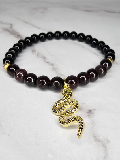"Rise of Lilith" Crystal Bracelet - Freedom, Liberation and Feminine Empowerment