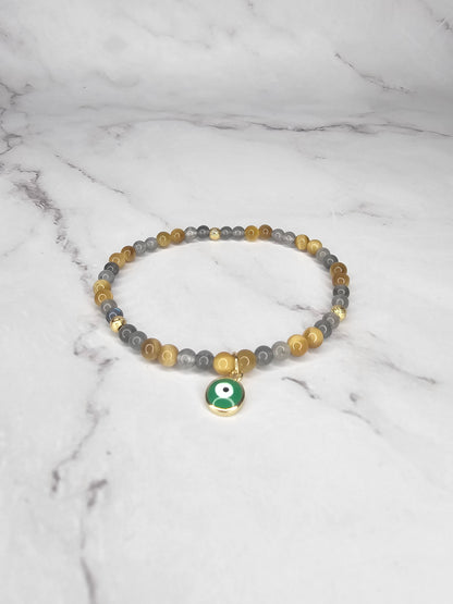 Haters Don't Ball Crystal Bracelet - Evil Protection for Success and Wealth