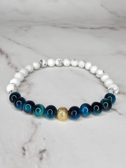 Stay Calm And Manifest - Manifestation Crystal Bracelet