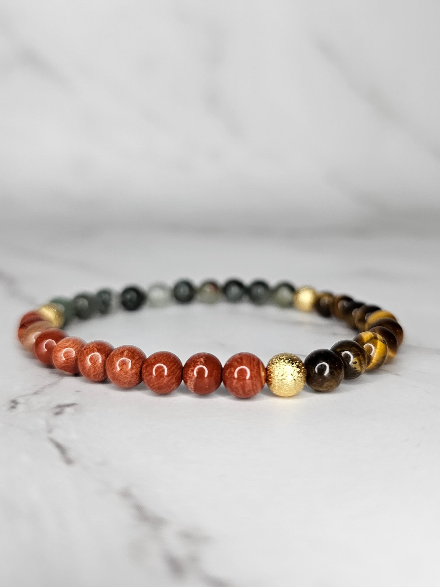 Grasp of Virtus - Crystal Bracelet of Bravery and Courage