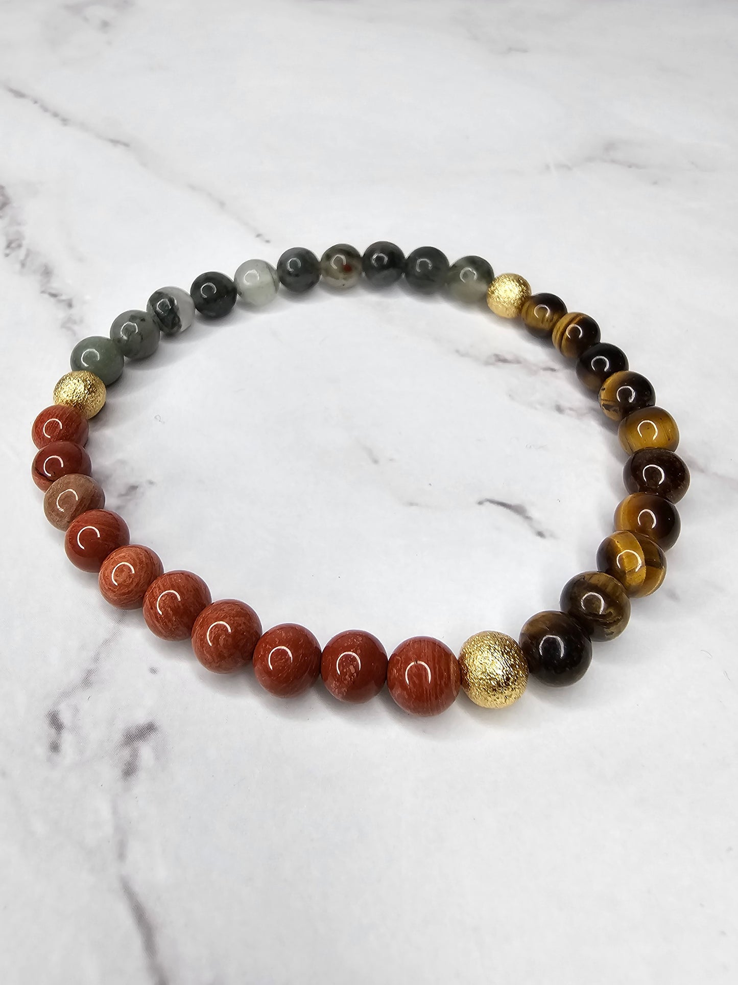 Grasp of Virtus - Crystal Bracelet of Bravery and Courage