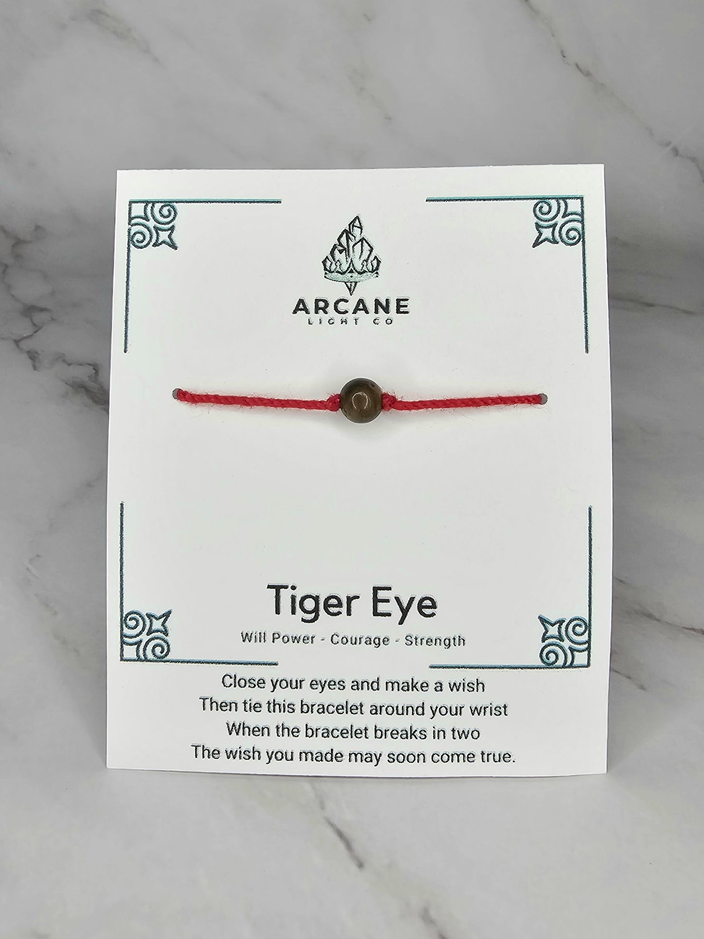 Arcane Wish Bracelet - Tiger Eye