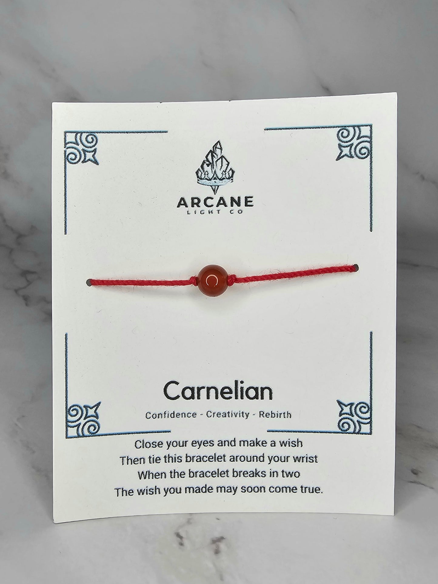 Arcane Wish Bracelet - Carnelian