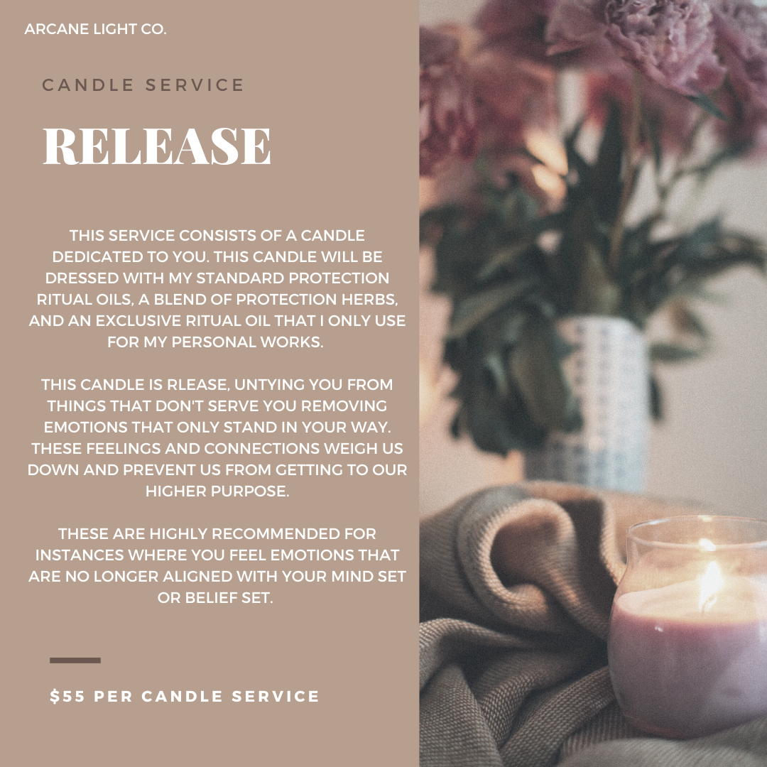 Release Candle Service - Ritual Service