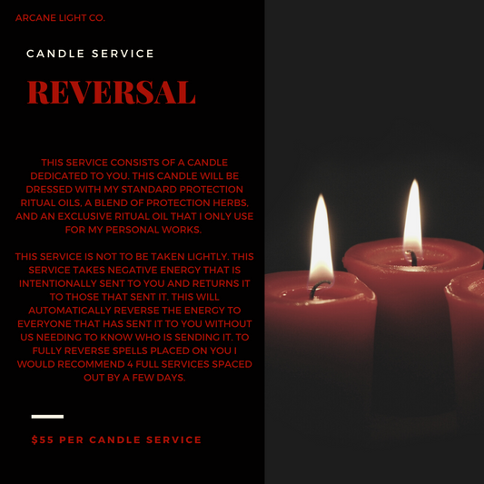 Reversal Candle Service - Ritual Service